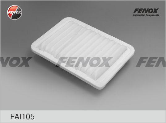 Fenox FAI105 - Воздушный фильтр, двигатель unicars.by