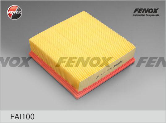 Fenox FAI100 - Воздушный фильтр, двигатель unicars.by