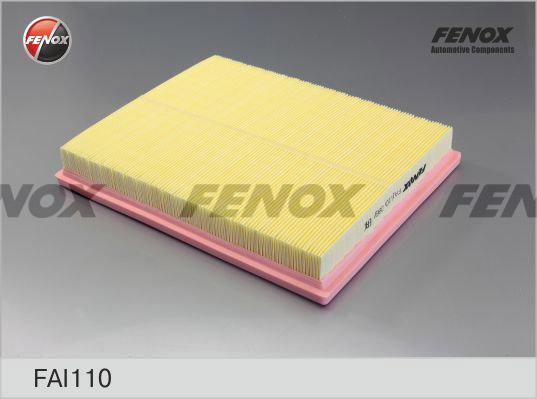 Fenox FAI110 - Воздушный фильтр, двигатель unicars.by