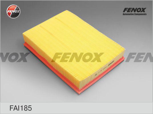 Fenox FAI185 - Воздушный фильтр, двигатель unicars.by