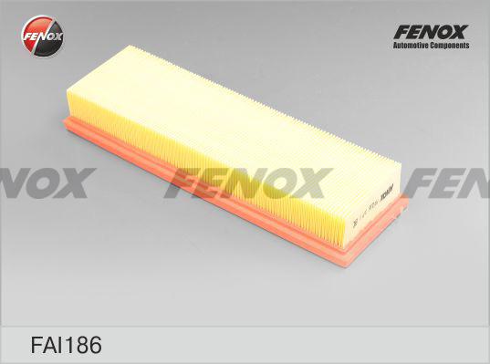 Fenox FAI186 - Воздушный фильтр, двигатель unicars.by