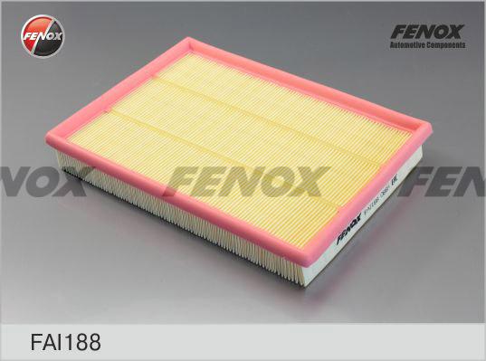 Fenox FAI188 - Воздушный фильтр, двигатель unicars.by