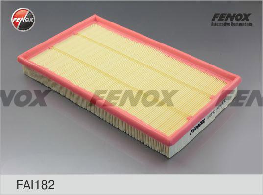 Fenox FAI182 - Воздушный фильтр, двигатель unicars.by