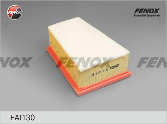 Fenox FAI130 - Воздушный фильтр, двигатель unicars.by