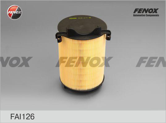 Fenox FAI126 - Воздушный фильтр, двигатель unicars.by