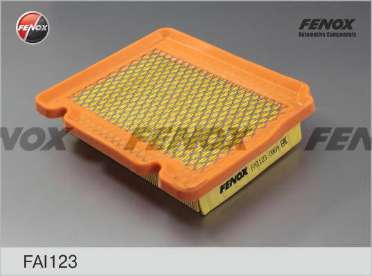 Fenox FAI123 - Воздушный фильтр, двигатель unicars.by