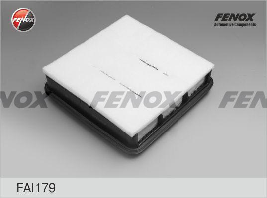 Fenox FAI179 - Воздушный фильтр, двигатель unicars.by