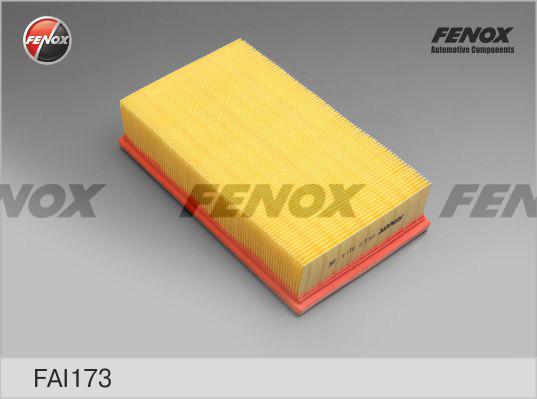 Fenox FAI173 - Воздушный фильтр, двигатель unicars.by