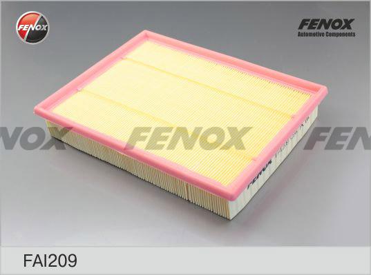 Fenox FAI209 - Воздушный фильтр, двигатель unicars.by