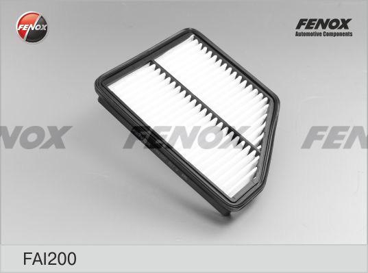 Fenox FAI200 - Воздушный фильтр, двигатель unicars.by