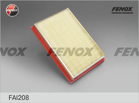 Fenox FAI208 - Воздушный фильтр, двигатель unicars.by