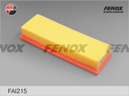 Fenox FAI215 - Воздушный фильтр, двигатель unicars.by