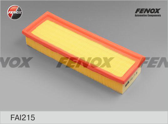 Fenox FAI215 - Воздушный фильтр, двигатель unicars.by