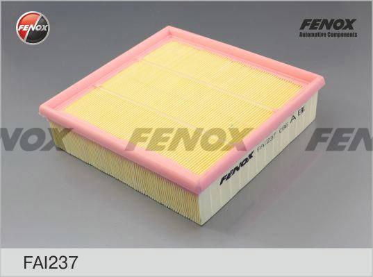 Fenox FAI237 - Воздушный фильтр, двигатель unicars.by