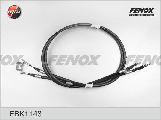 Fenox FBK1143 - Тросик, cтояночный тормоз unicars.by