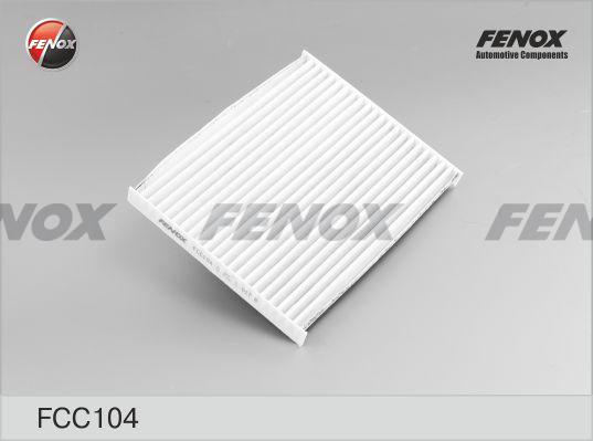 Fenox FCC104 - Фильтр воздуха в салоне unicars.by