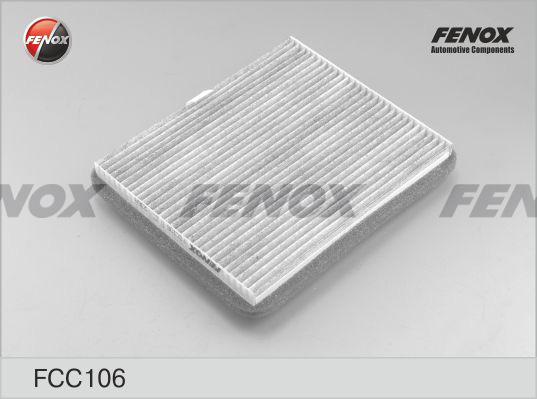 Fenox FCC106 - Фильтр воздуха в салоне unicars.by