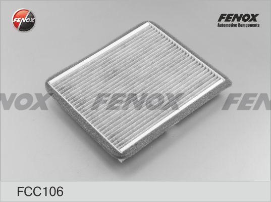 Fenox FCC106 - Фильтр воздуха в салоне unicars.by