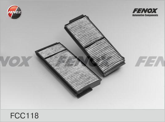 Fenox FCC118 - Фильтр воздуха в салоне unicars.by