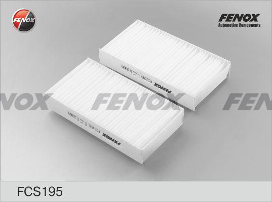 Fenox FCS195 - Фильтр воздуха в салоне unicars.by