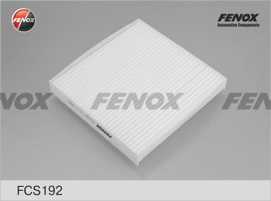 Fenox FCS192 - Фильтр воздуха в салоне unicars.by