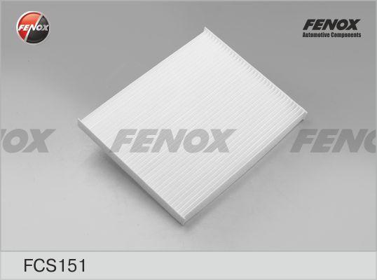 Fenox FCS151 - Фильтр воздуха в салоне unicars.by