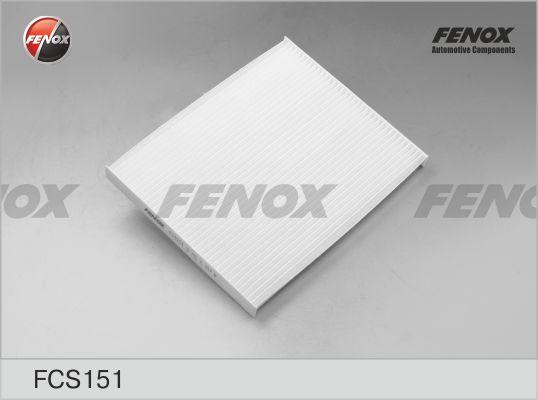 Fenox FCS151 - Фильтр воздуха в салоне unicars.by