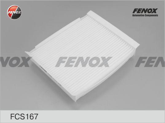 Fenox FCS167 - Фильтр воздуха в салоне unicars.by