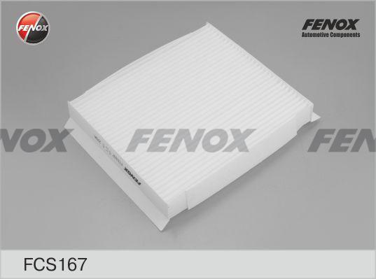 Fenox FCS167 - Фильтр воздуха в салоне unicars.by