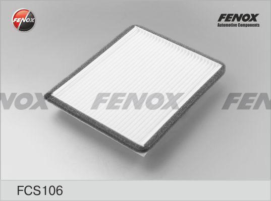 Fenox FCS106 - Фильтр воздуха в салоне unicars.by