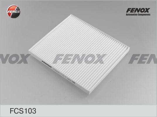 Fenox FCS103 - Фильтр воздуха в салоне unicars.by