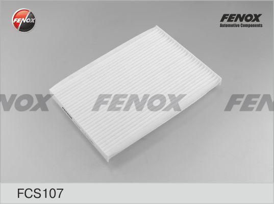 Fenox FCS107 - Фильтр воздуха в салоне unicars.by