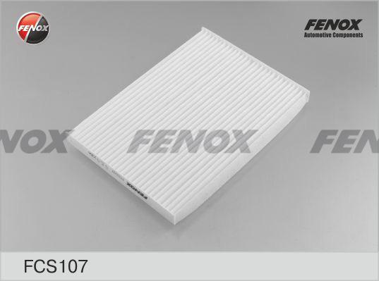 Fenox FCS107 - Фильтр воздуха в салоне unicars.by