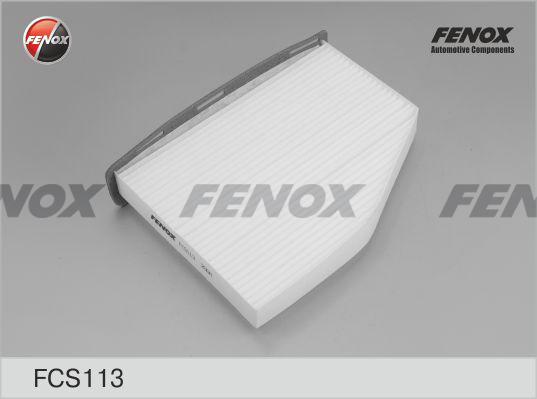 Fenox FCS113 - Фильтр воздуха в салоне unicars.by