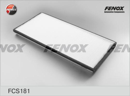 Fenox FCS181 - Фильтр воздуха в салоне unicars.by