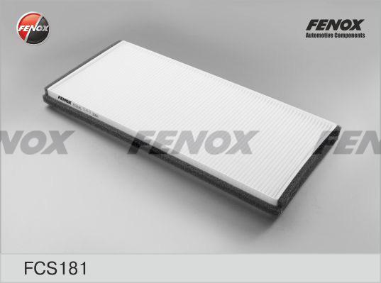 Fenox FCS181 - Фильтр воздуха в салоне unicars.by