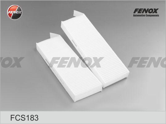 Fenox FCS183 - Фильтр воздуха в салоне unicars.by