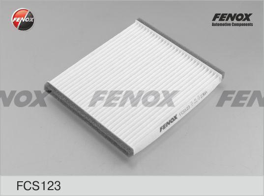 Fenox FCS123 - Фильтр воздуха в салоне unicars.by