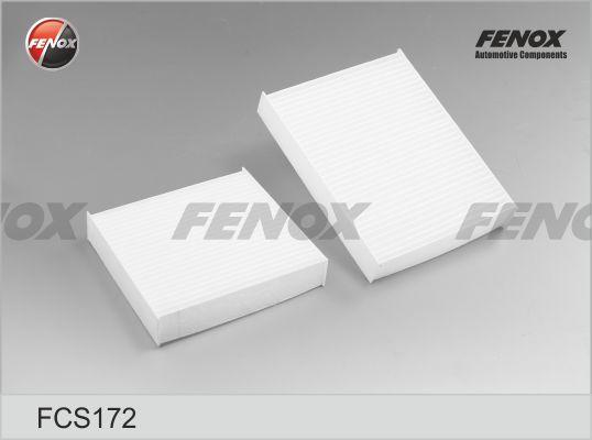 Fenox FCS172 - Фильтр воздуха в салоне unicars.by