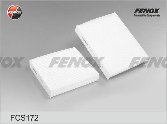 Fenox FCS172 - Фильтр воздуха в салоне unicars.by