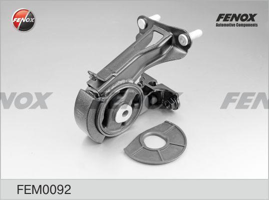 Fenox FEM0092 - Подушка, опора, подвеска двигателя unicars.by