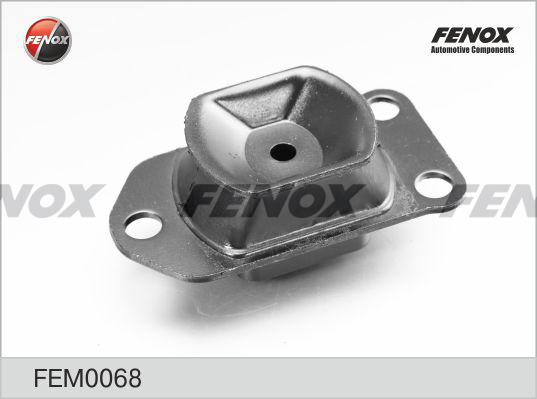 Fenox FEM0068 - Подушка, опора, подвеска двигателя unicars.by