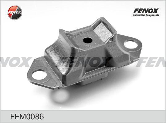 Fenox FEM0086 - Подушка, опора, подвеска двигателя unicars.by