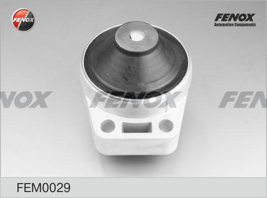 Fenox FEM0029 - Подушка, опора, подвеска двигателя unicars.by