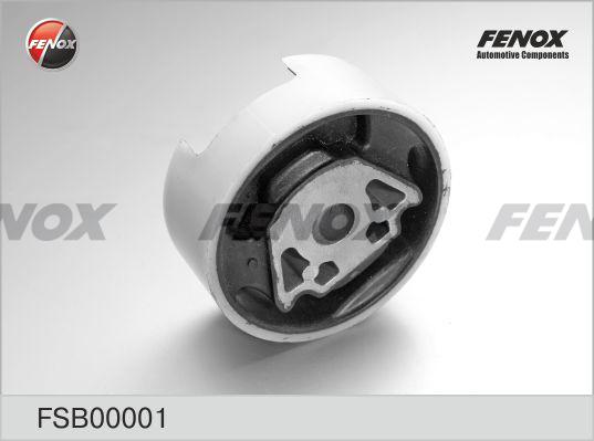 Fenox FSB00001 - Сайлентблок, рычаг подвески колеса unicars.by