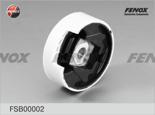 Fenox FSB00002 - Сайлентблок, рычаг подвески колеса unicars.by