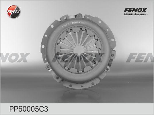 Fenox PP60005C3 - Нажимной диск сцепления unicars.by