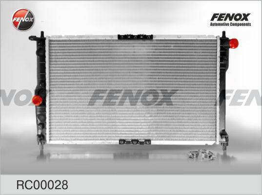 Fenox RC00028 - Радиатор, охлаждение двигателя unicars.by