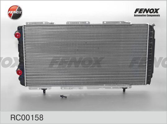 Fenox RC00158 - Радиатор, охлаждение двигателя unicars.by