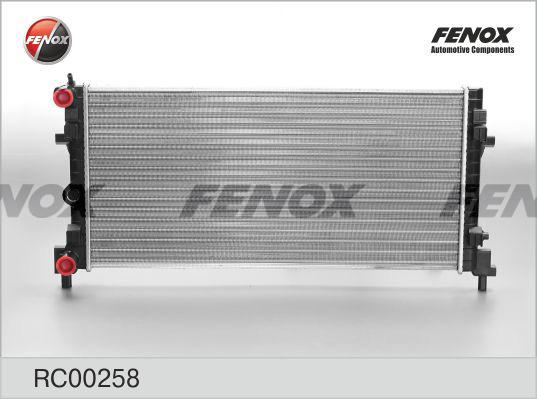 Fenox RC00258 - Радиатор, охлаждение двигателя unicars.by